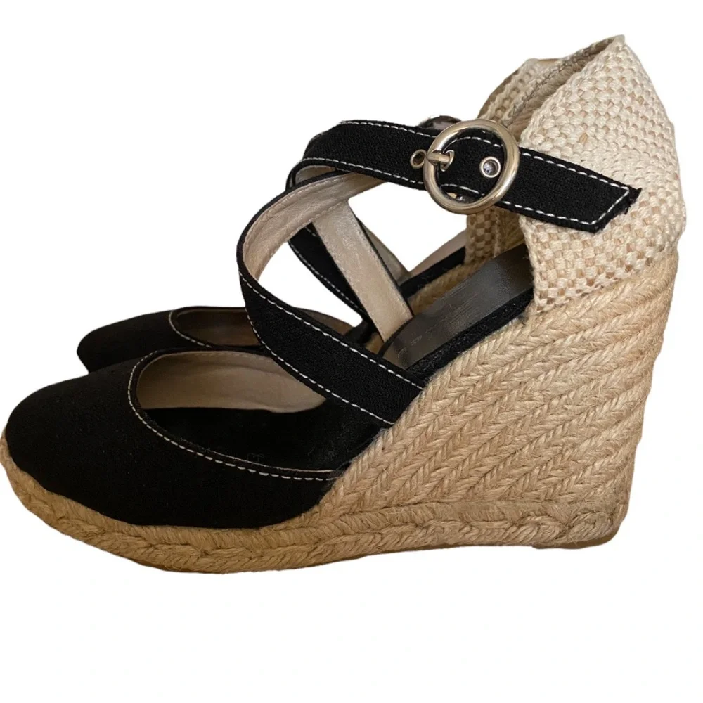 BETTYE MULLER | Katy Bis Espadrille Wedges | 36 EUR / 6 US